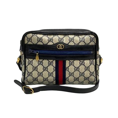 gucci leather sherry line bag|genuine leather gucci bags.